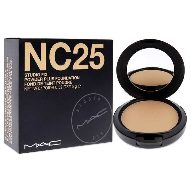 Studio Fix Powder Plus Foundation - NC25 by MAC for Women - 0.52 oz Foundation, See Description, alternate image number 2