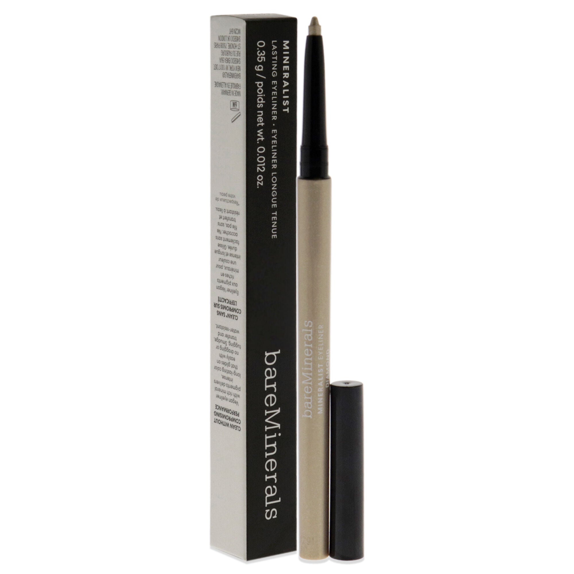 Mineralist Lasting Eyeliner - Diamond by bareMinerals for Women - 0.012 oz Eyeliner, See Description, alternate image number 2