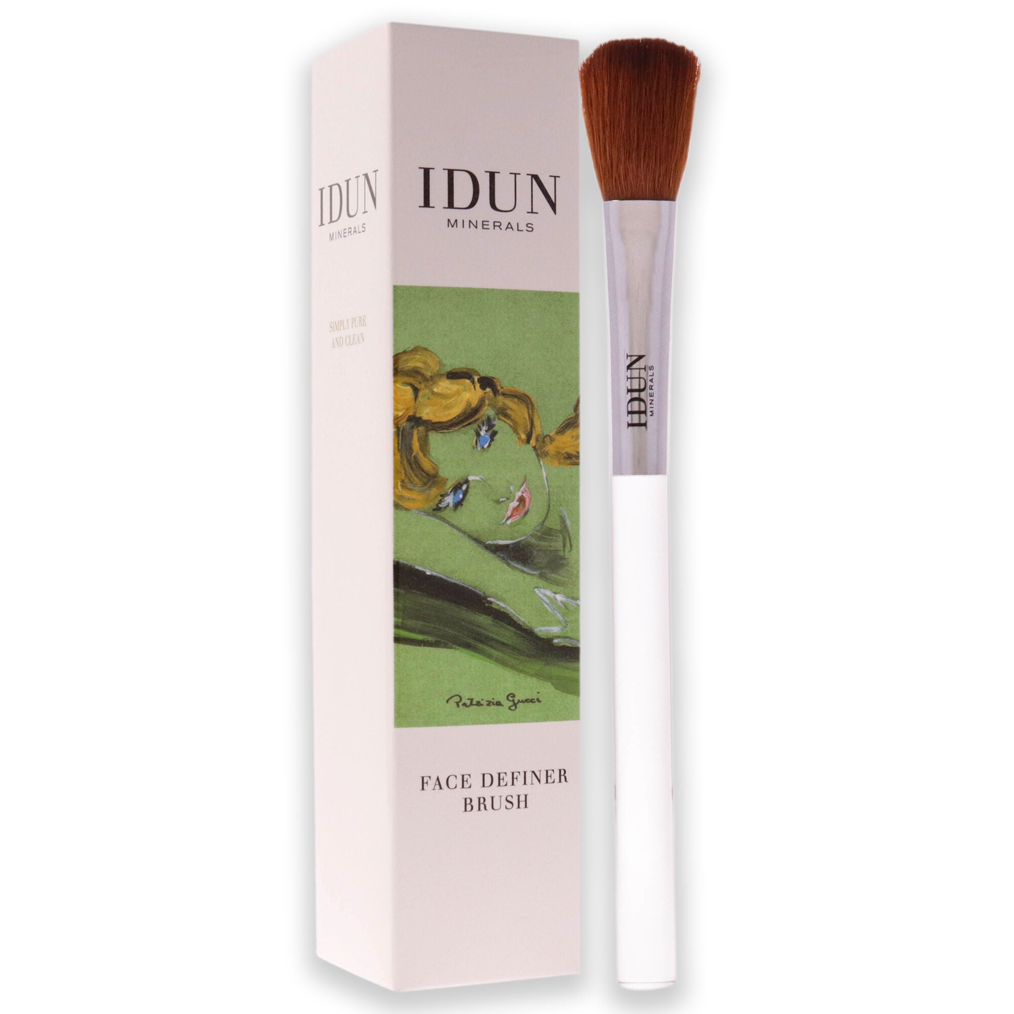 Face Definer Brush - 012 by Idun Minerals for Women - 1 Pc Brush, , alternate image number 6