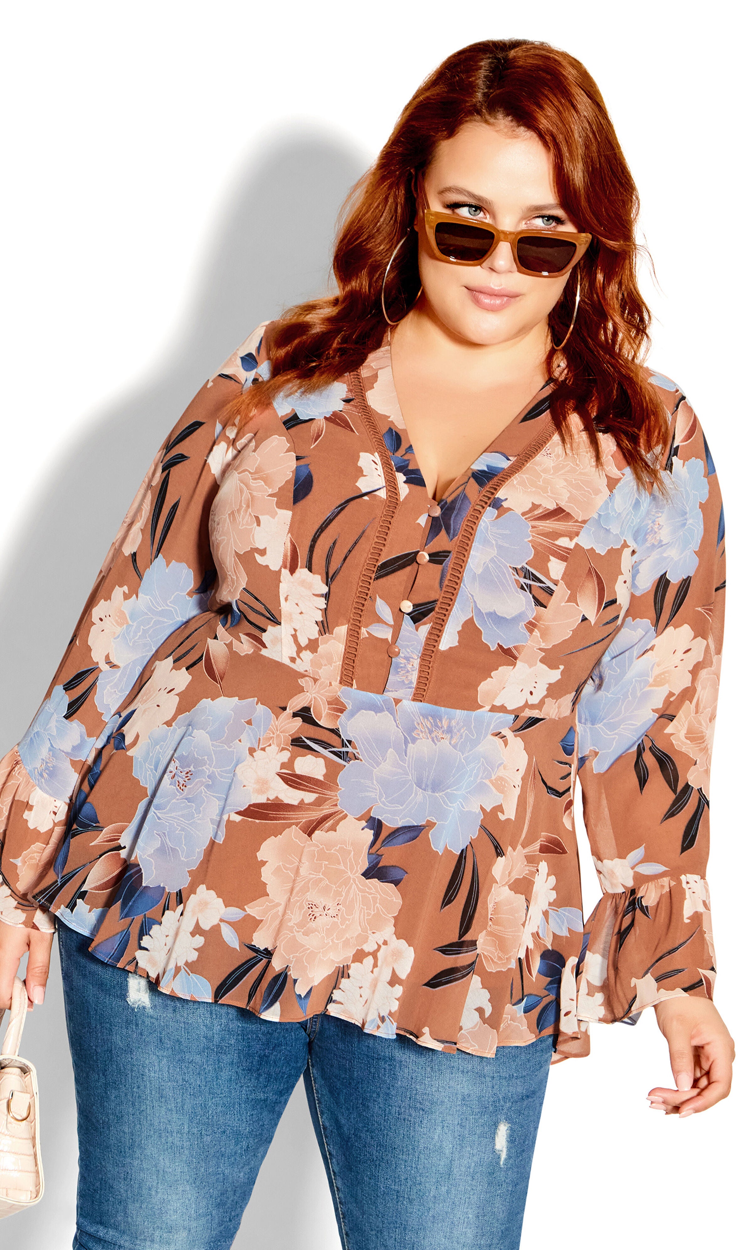 Caroline Top - fudge, Brown, hi-res image number 0