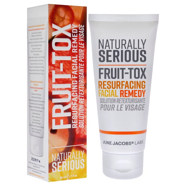 Fruit-Tox Resurfacing Facial Remedy by Naturally Serious for Unisex - 1.7 oz Exfoliator, See Description, alternate image number 2
