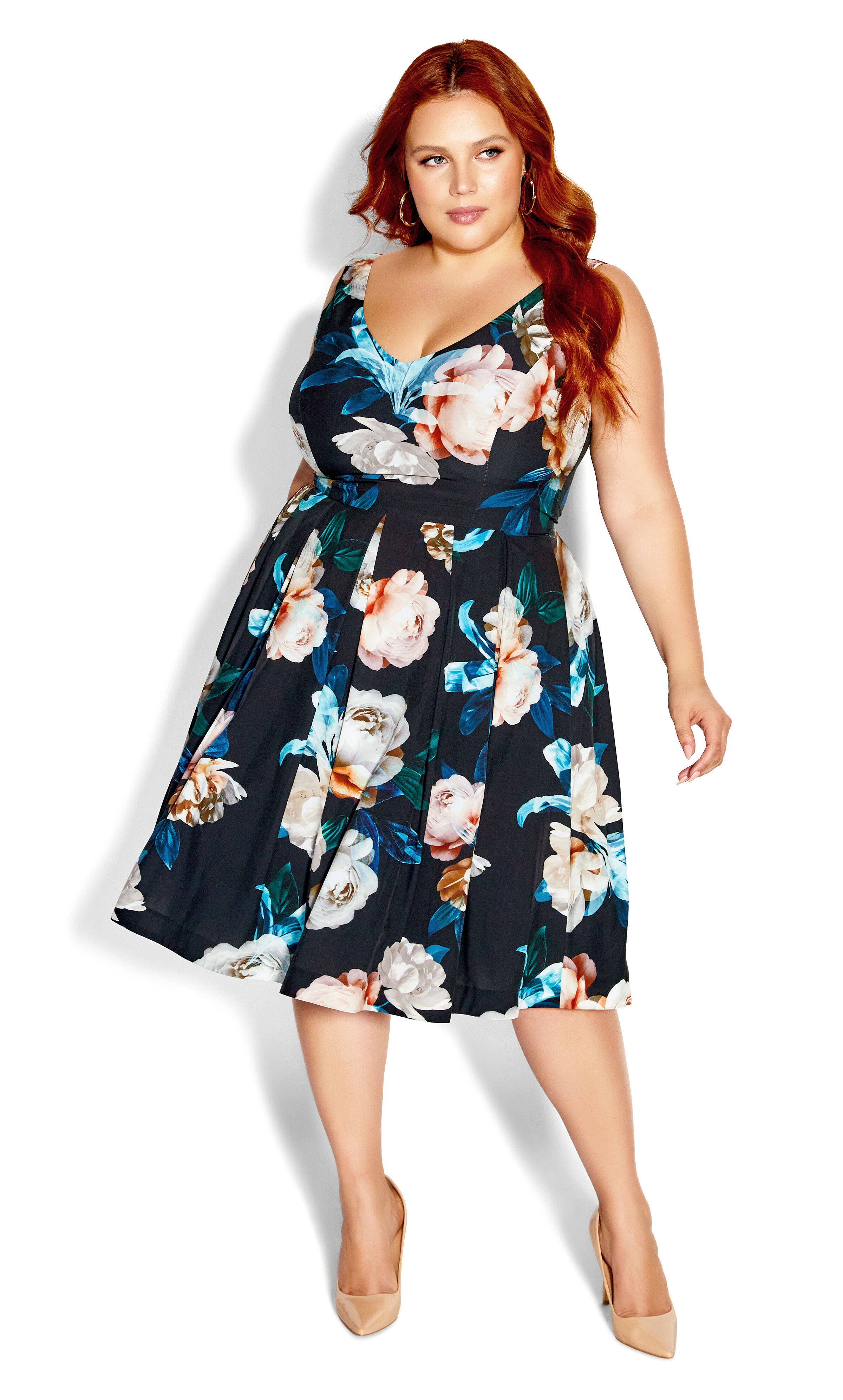 Sandra Dress - black, Black, hi-res image number 0