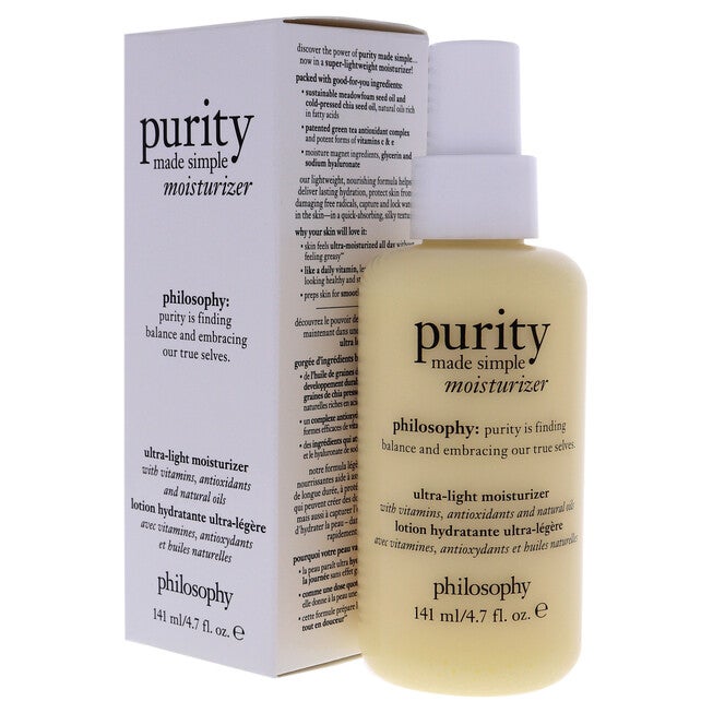 Purity Made Simple Ultra Light Moisturizer by Philosophy for Women - 4.7 oz Moisturizer, , alternate image number 7