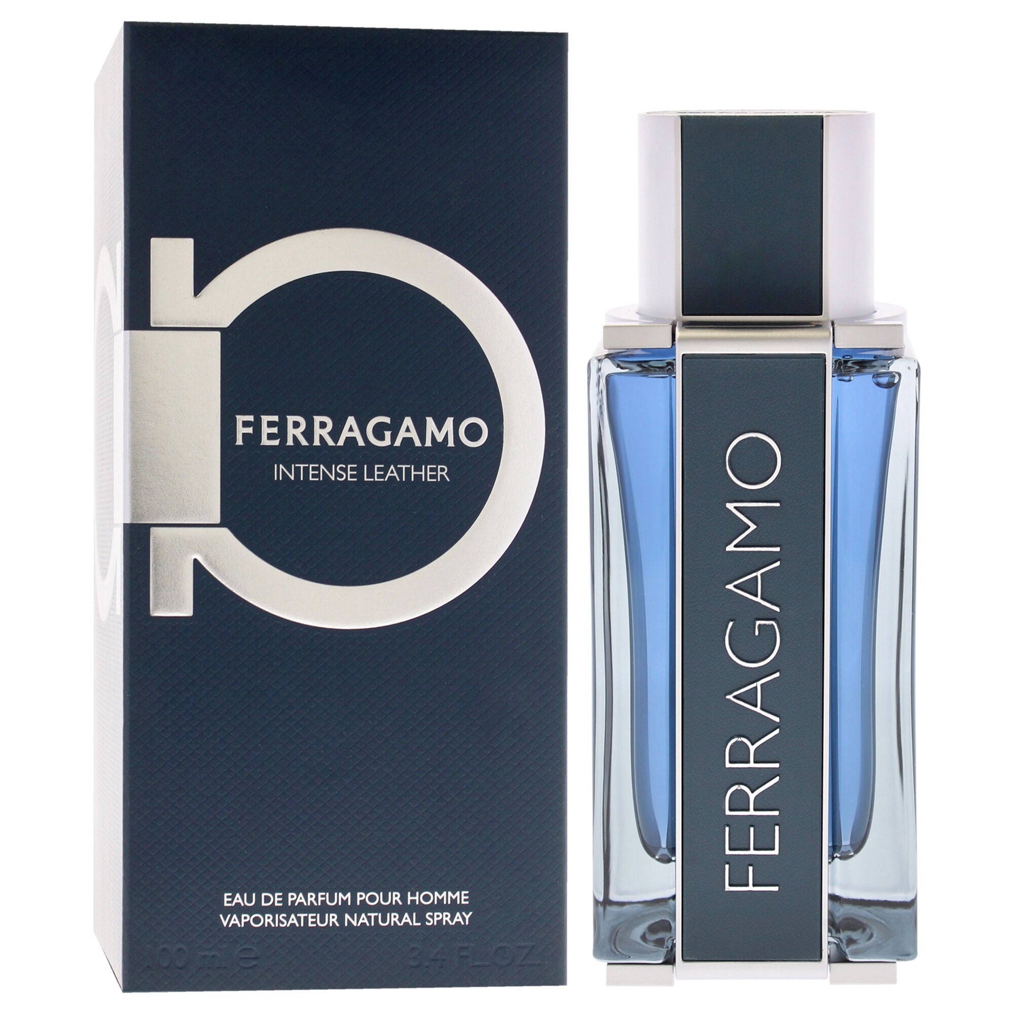 Ferragamo Intense Leather by Salvatore Ferragamo for Men - 3.4 oz EDP Spray, Clear, alternate image number 2