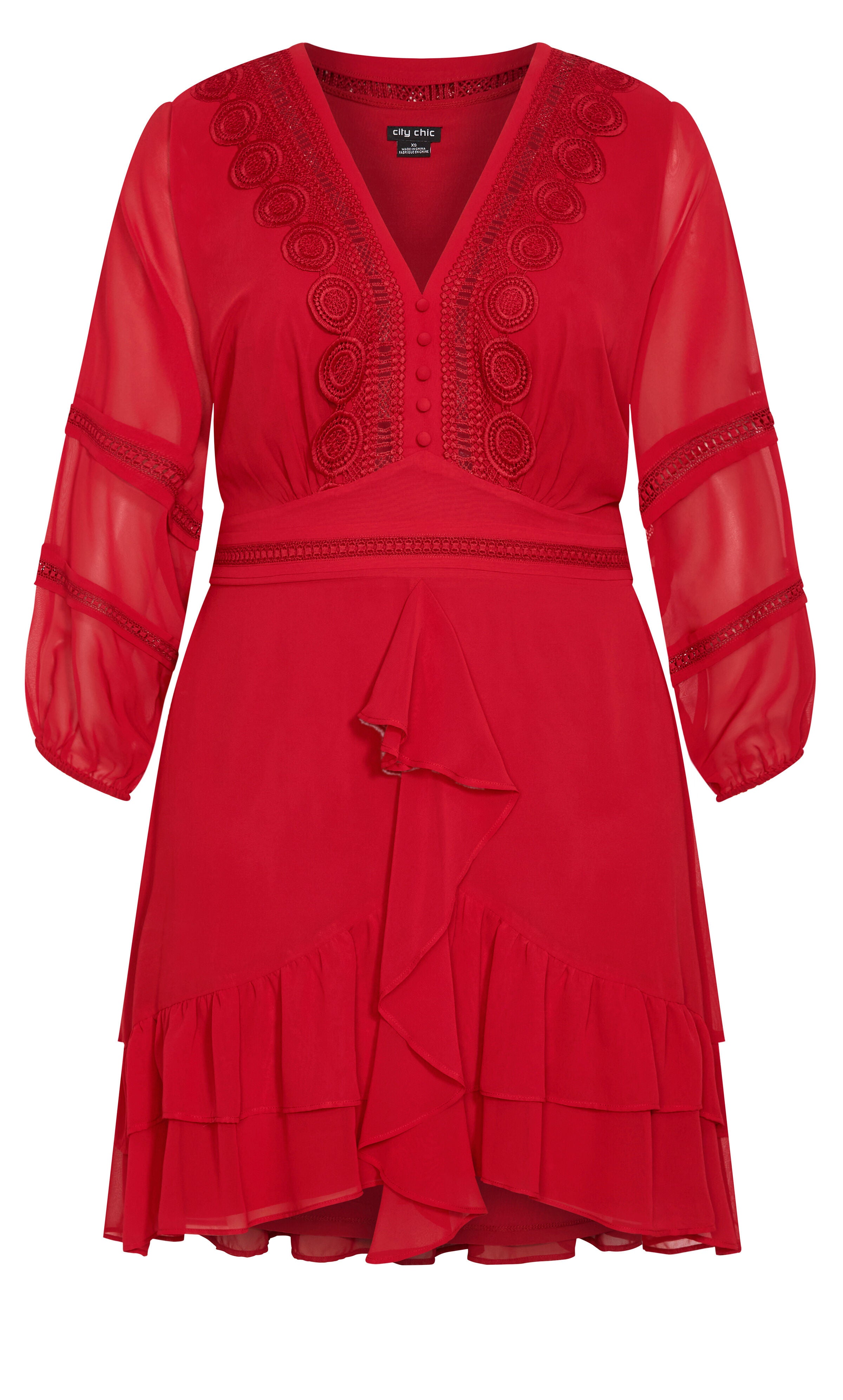 Sweetheart Dress - love red, , alternate image number 3