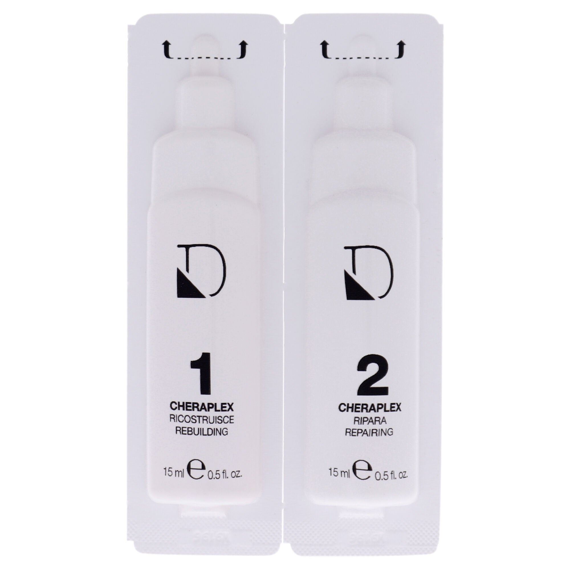 Cheraplex Instant Action Hair Rebuilding Kit by Diego Dalla Palma for Unisex - 2 x 0.5 oz Treatment, See Description, alternate image number 2