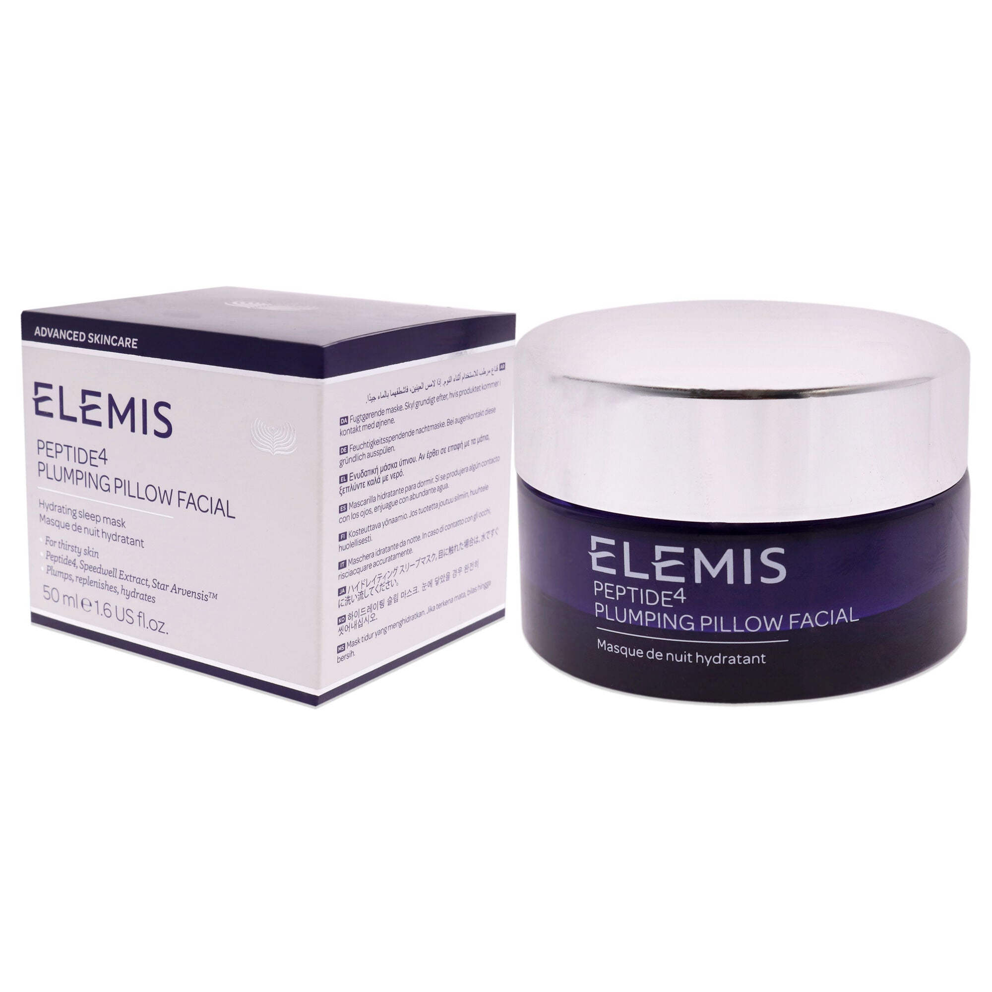 Peptide4 Plumping Pillow Facial by Elemis for Unisex - 1.6 oz Mask, See Description, alternate image number 3