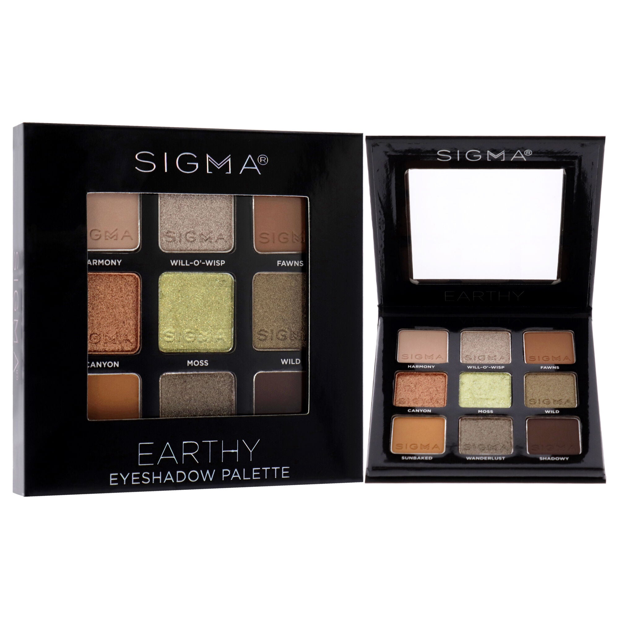 Eyeshadow Palette - Earthy by SIGMA for Women - 0.032 oz Eye Shadow, , alternate image number 3