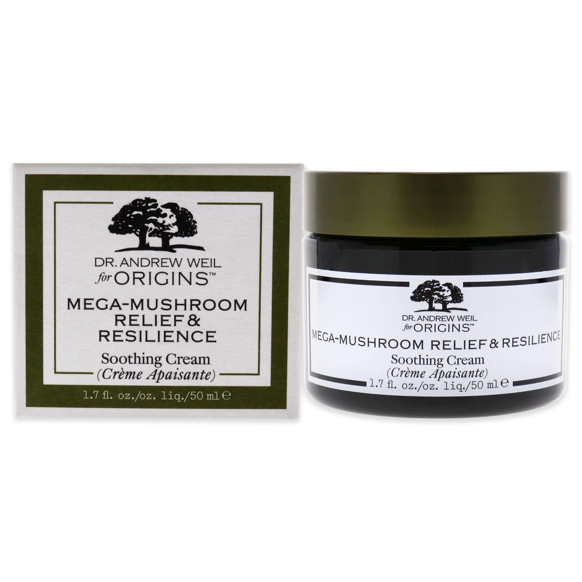Dr Andrew Weil for Origins Mega-Mushroom Relief and Resilience Soothing Cream by Origins for Unisex - 1.7 oz Cream, , alternate image number 5