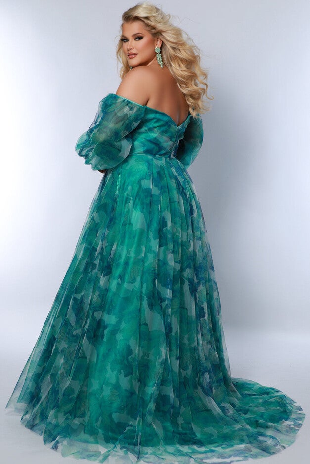 DÉJÀ VU MAXI DRESS, Green Floral / Light Green, alternate image number 1