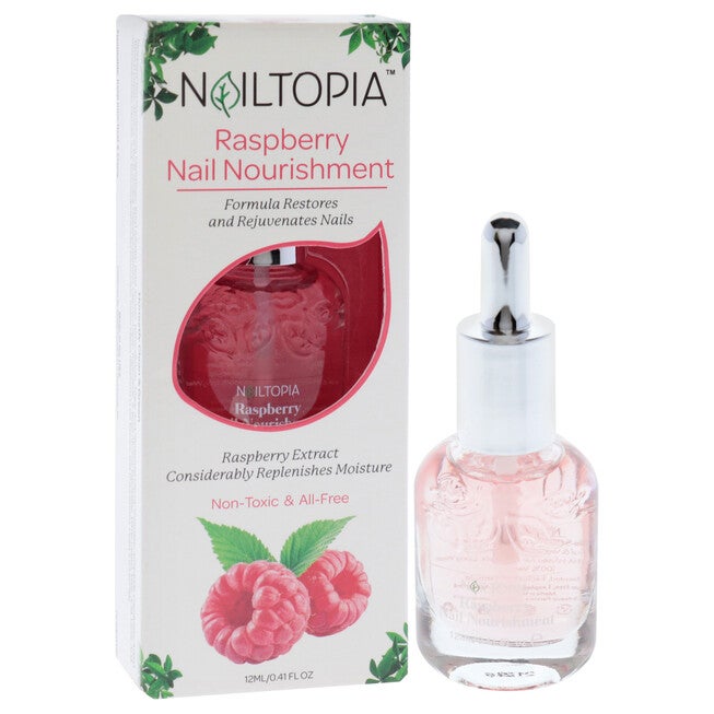 Nail Nourishment - Raspberry by Nailtopia for Women - 0.41 oz Nail Treatment, See Description, alternate image number 2