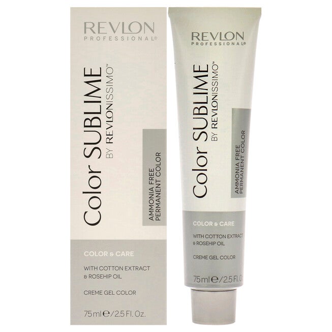 Revlonissimo Color Sublime - 6.24 Dark Iridescent Copper Blonde by Revlon for Unisex - 2.5 oz Hair Color, See Description, hi-res image number 0