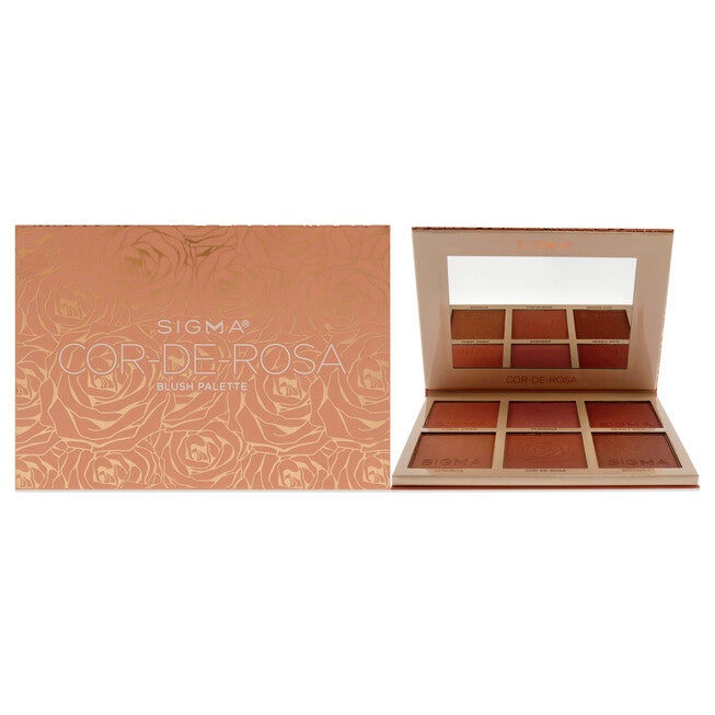 Cor-De-Rosa Blush Palette by SIGMA for Women - 0.88 oz Blush, NA, hi-res image number 0