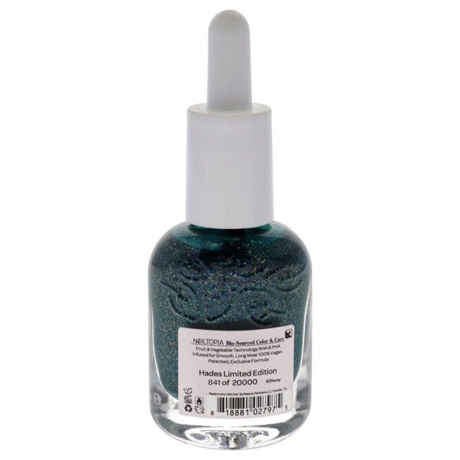 Bio-Sourced Nail Lacquer Disney Collection - Hades Limited Edition by Nailtopia for Women - 0.41 oz Nail Polish, , alternate image number 3