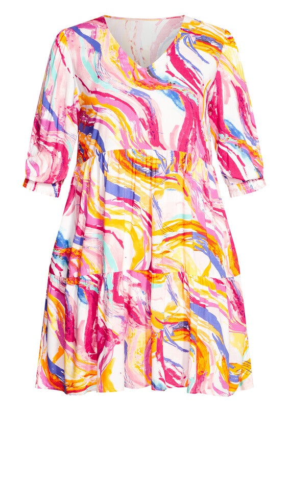 To The Max Mini Dress - ivory, , alternate image number 2