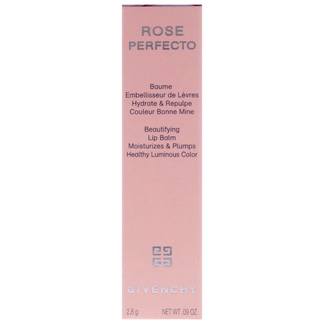 Rose Perfecto Beautifying Lip Balm - 110 Milky Nude by Givenchy for Women - 0.09 oz Lip Balm, Brown, alternate image number 3