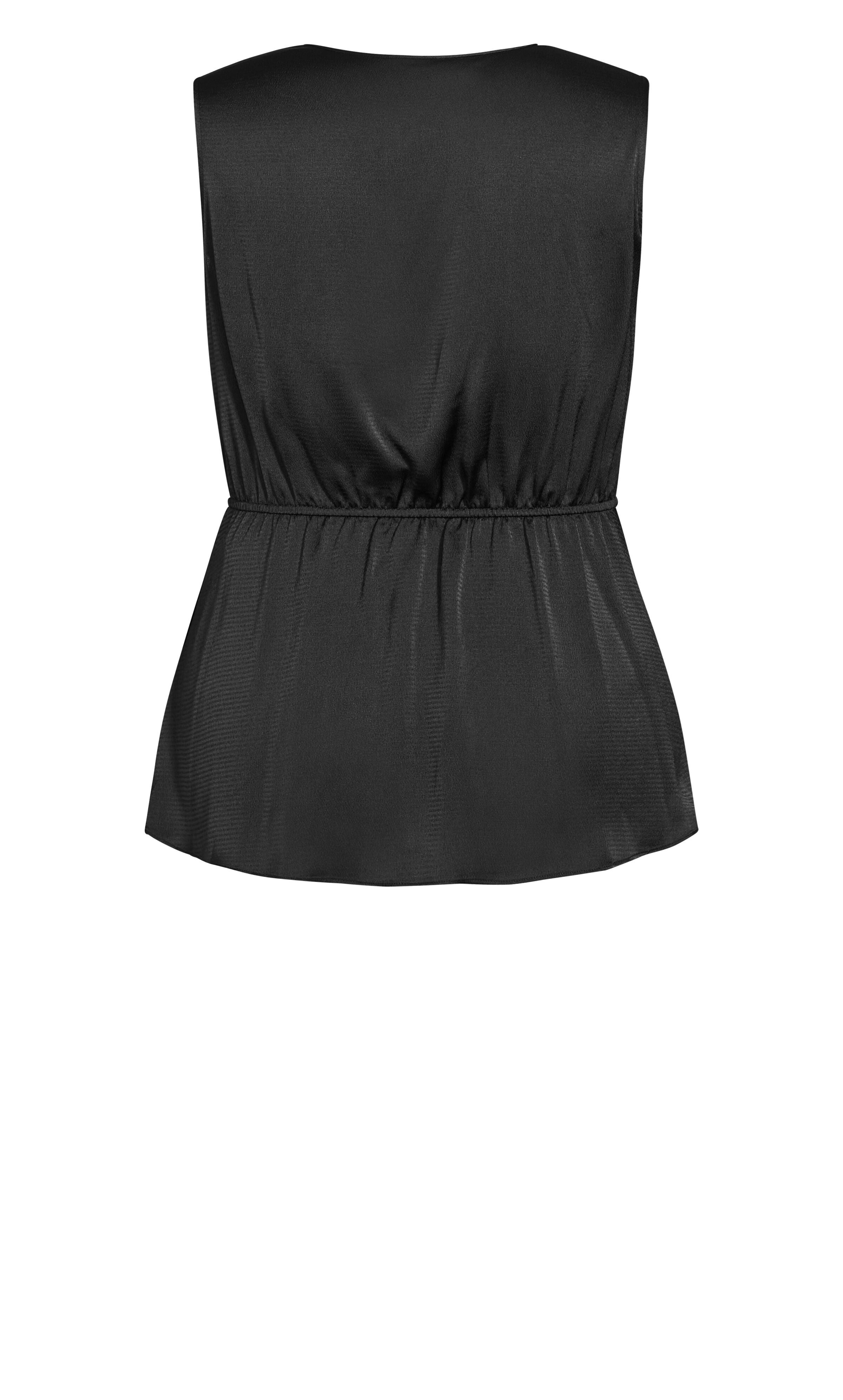 Waterfall Top - black, , alternate image number 3