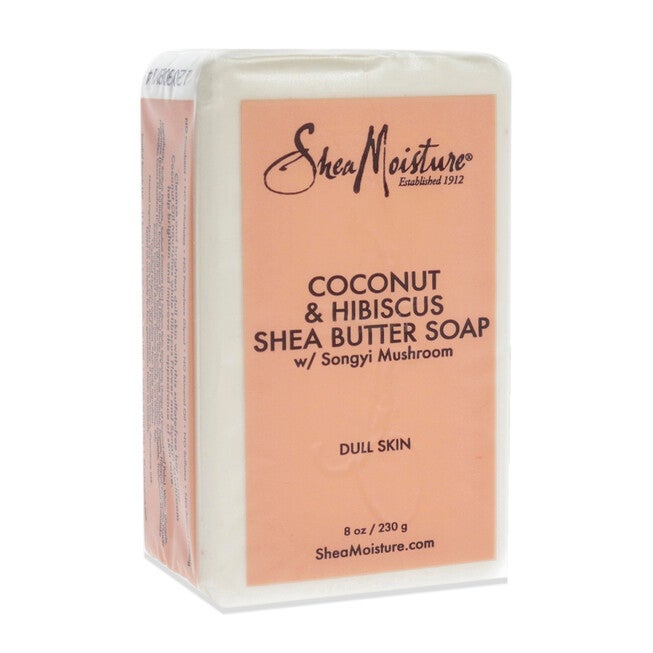 Coconut and Hibiscus Shea Butter Soap by Shea Moisture for Unisex - 8 oz Soap, NA, alternate image number null