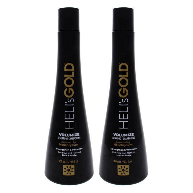 Volumize Shampoo by Helis Gold for Unisex - 10.1 oz Shampoo - Pack of 2, NA, hi-res image number null
