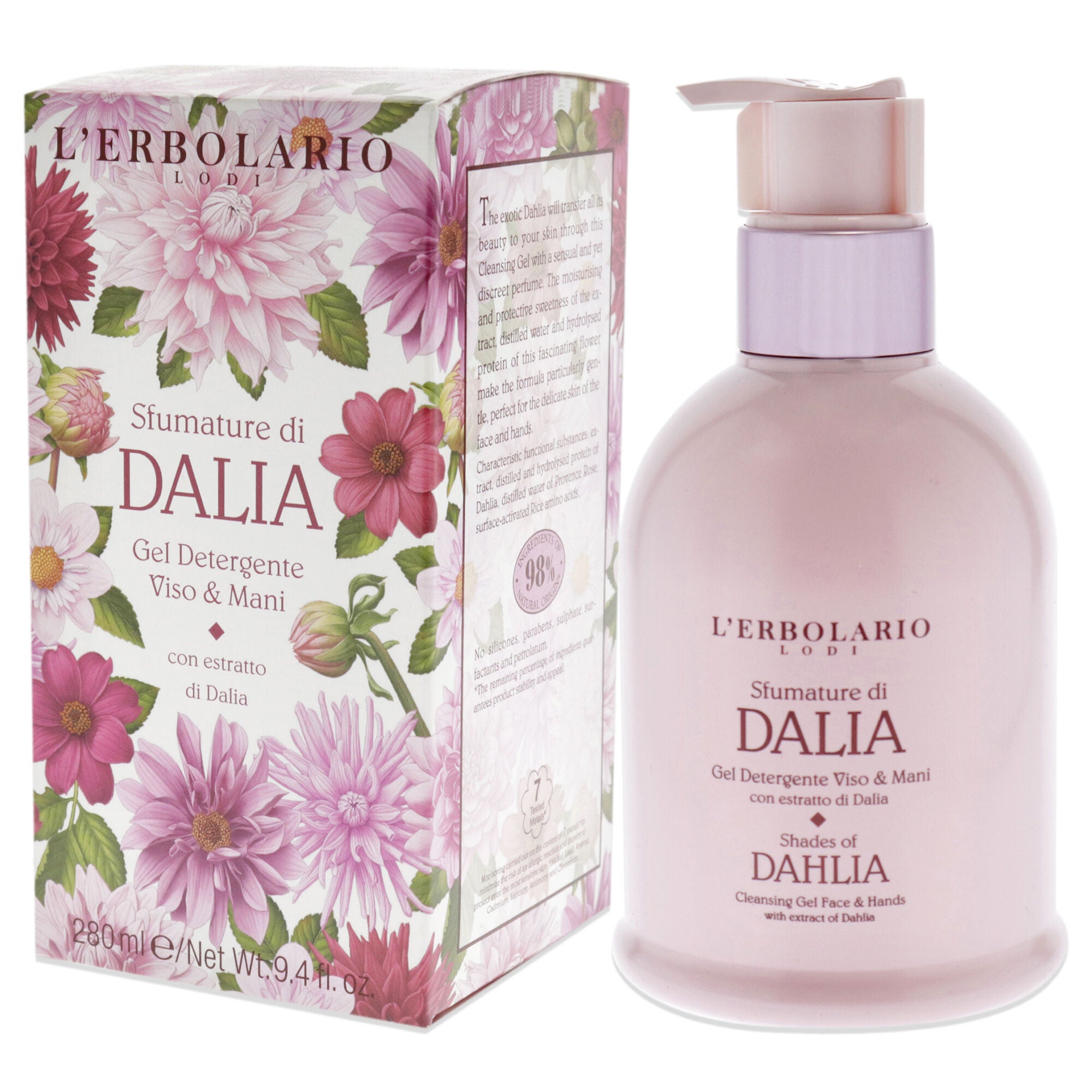 Cleansing Gel - Shades of Dahlia by LErbolario for Women - 9.4 oz Cleanser, See Description, alternate image number 1