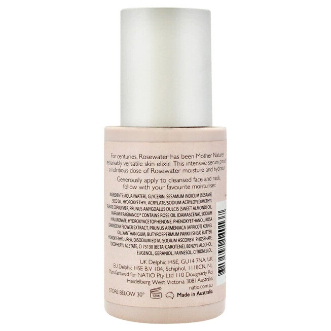 Rosewater Antioxidant Serum by Natio for Women - 1 oz Serum, See Description, alternate image number 1
