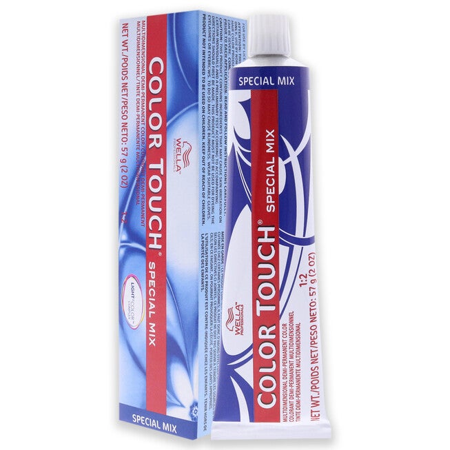 Color Touch Special Mix Demi-Permanent Color - 0 45 Red Red-Violet by Wella for Unisex - 2 oz Hair Color, See Description, alternate image number 3