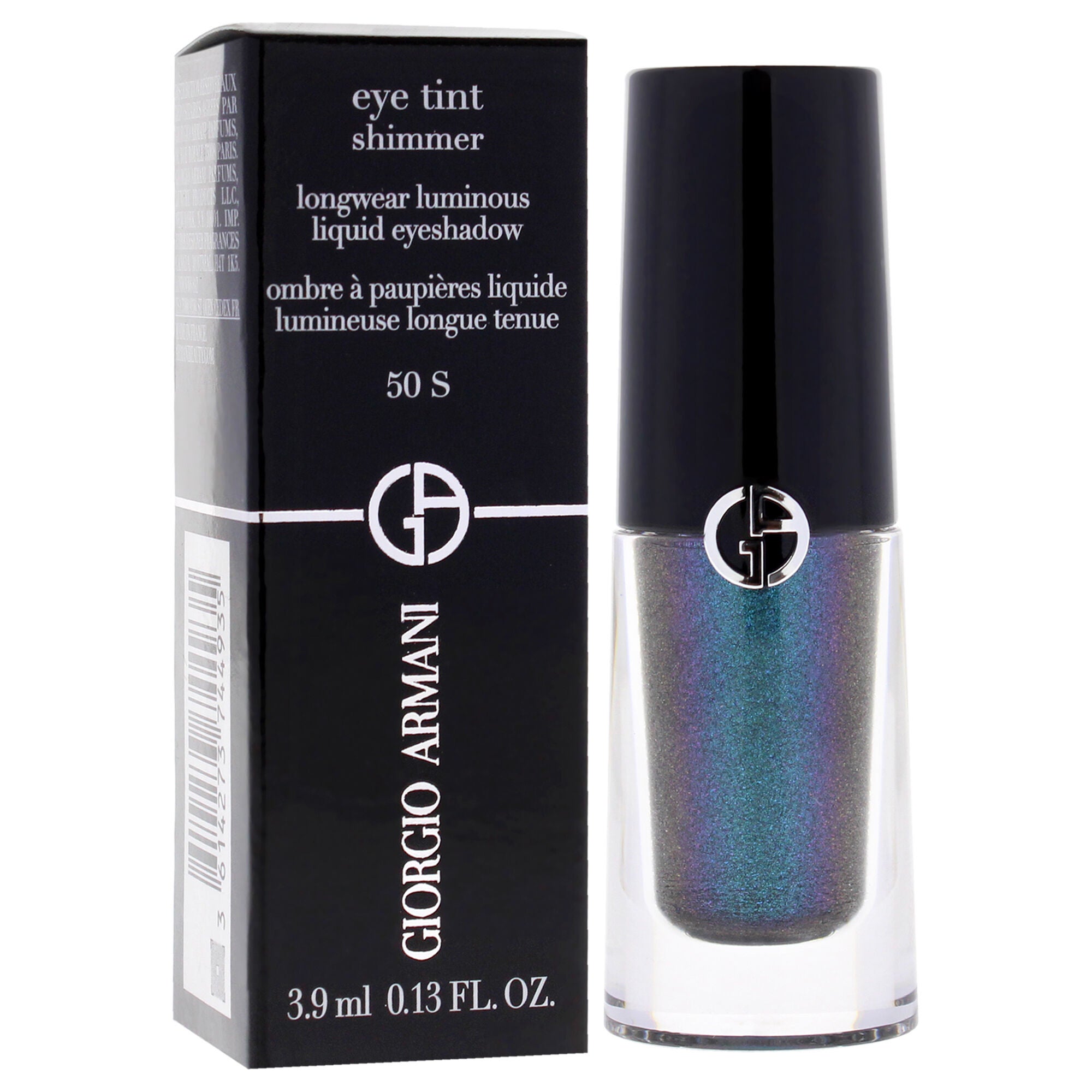 Eye Tint Shimmer Liquid Eyeshadow - 50 S Petrol by Giorgio Armani for Women - 0.13 oz Eye Shadow, See Description, alternate image number 1