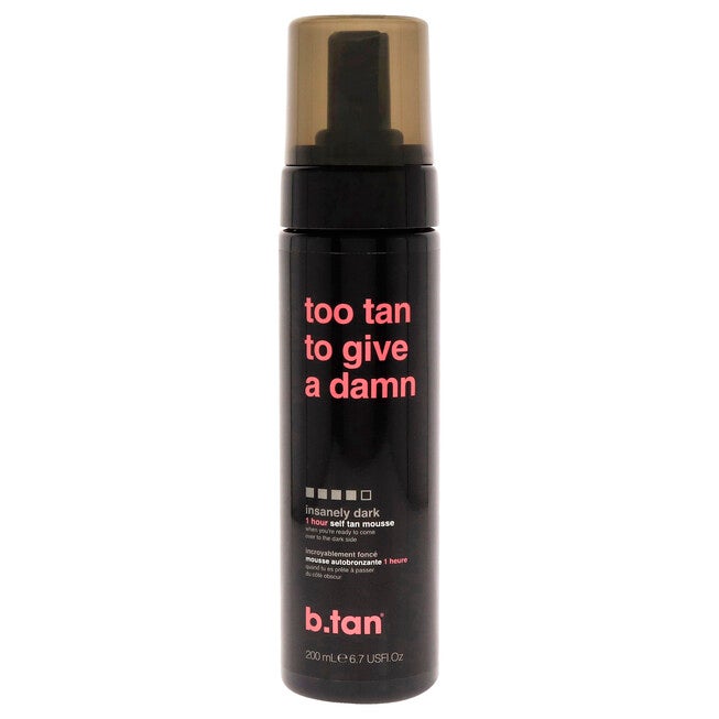 Too Tan To Give A Damn Self Tan Mousse by B.Tan for Unisex - 6.7 oz Mousse, See Description, hi-res image number 0