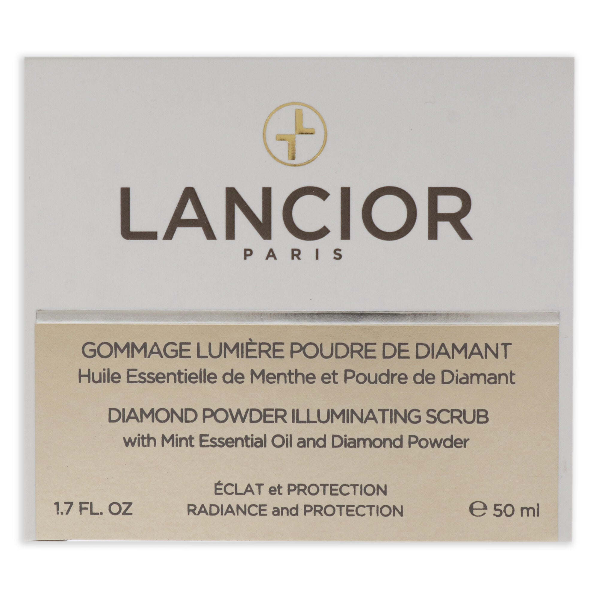 Diamond Powder Illuminating Scrub by Lancior for Unisex - 1.7 oz Scrub, White, alternate image number 3