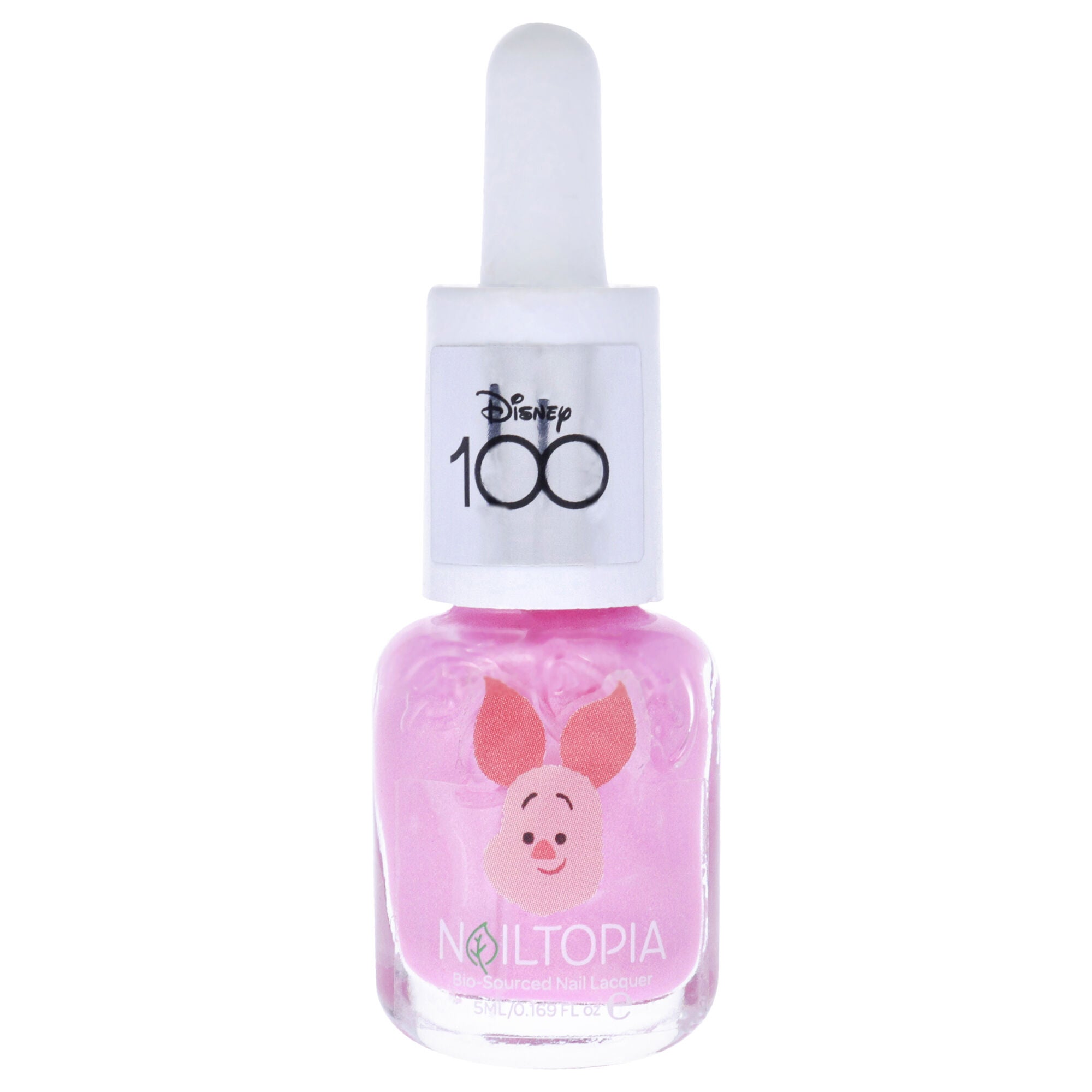 Bio-Sourced Chip Free Nail Lacquer Disney Collection Piglet - Pink Metallic by Nailtopia for Women - 0.169 oz Nail Polish, See Description, hi-res image number 0