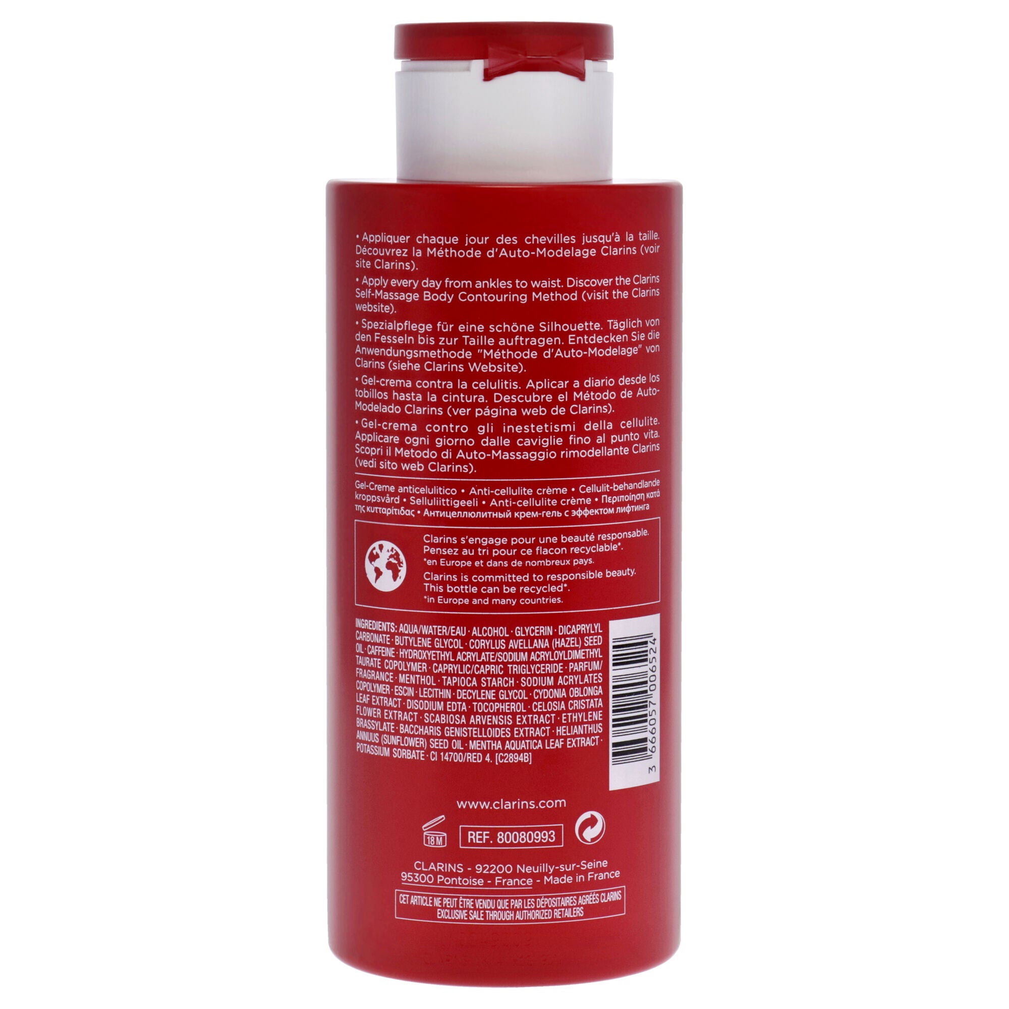 Body Fit Anti-Cellulite Contouring Expert by Clarins for Women - 13.5 oz Treatment, See Description, alternate image number 2