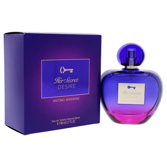 Her Secret Desire by Antonio Banderas for Women - 2.7 oz EDT Spray, See Description, alternate image number null