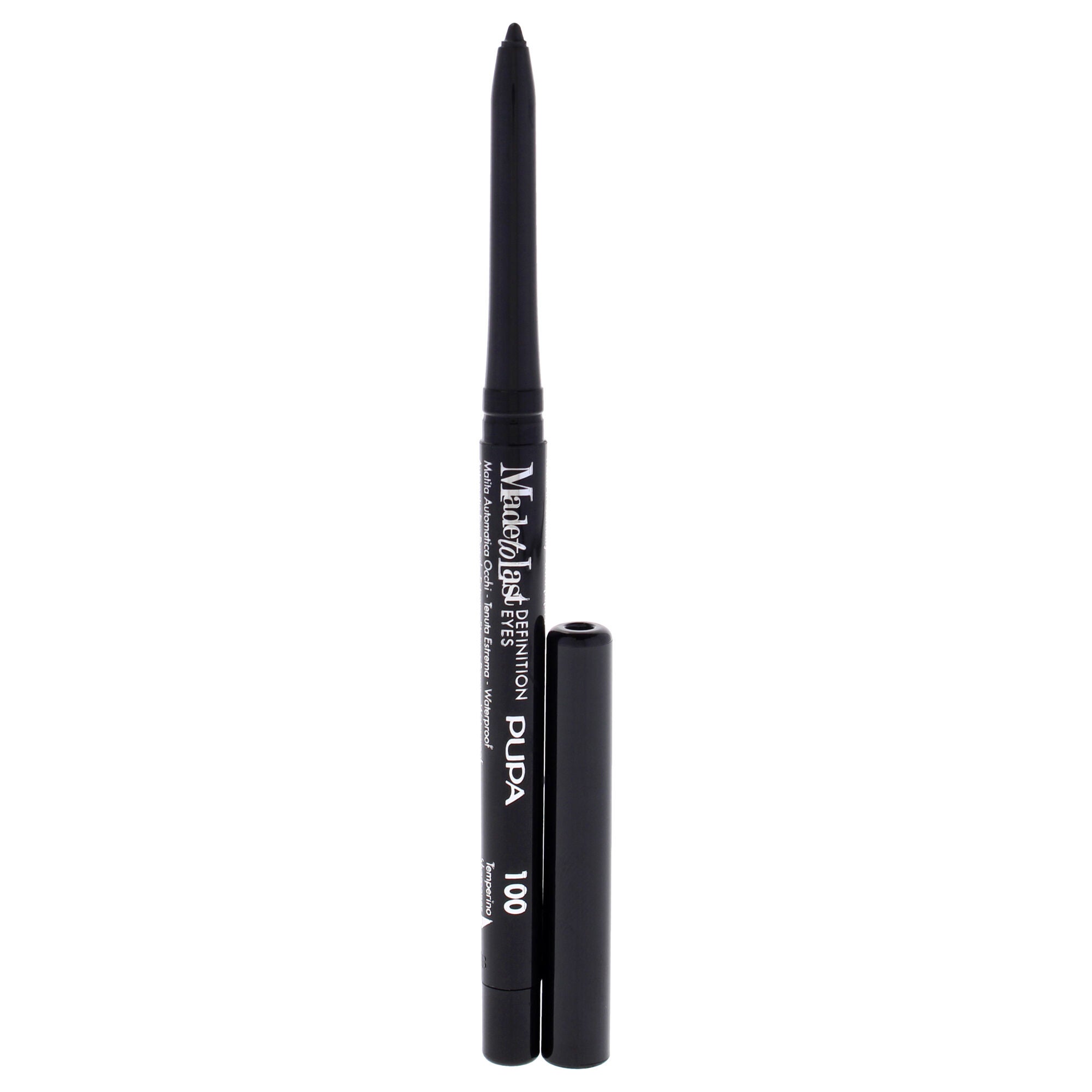 Made To Last Definition Eyes - 100 Deep Black by Pupa Milano for Women - 0.012 oz Eye Pencil, See Description, alternate image number 2