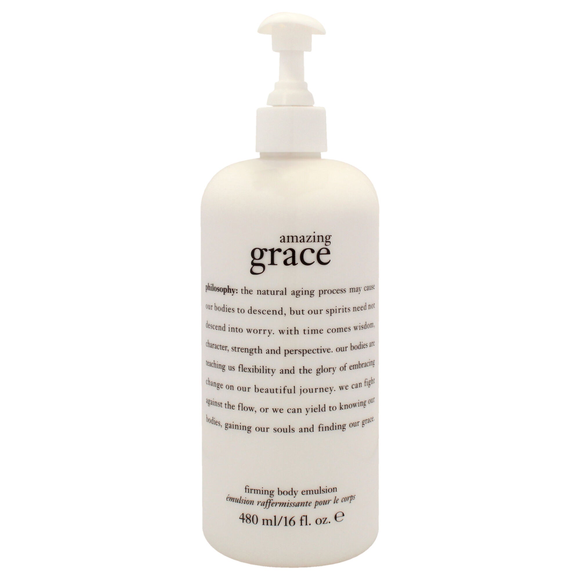 Amazing Grace Firming Body Emulsion by Philosophy for Unisex - 16 oz Body Emulsion, See Description, hi-res image number 0