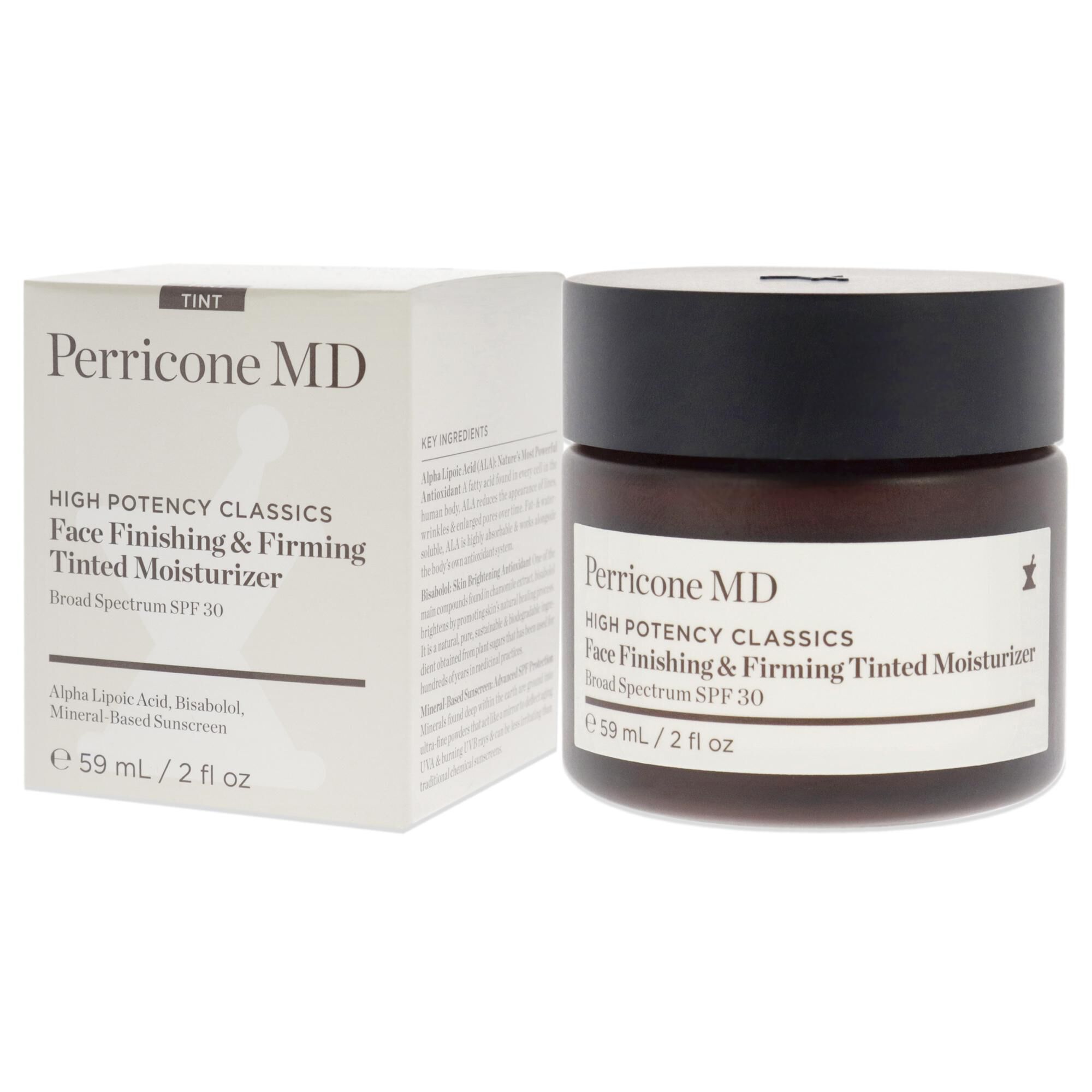 High Potency Classics Face Finishing and Firming Tinted Moisturizer SPF 30 by Perricone MD for Unisex - 2 oz Moisturizer, , alternate image number 7
