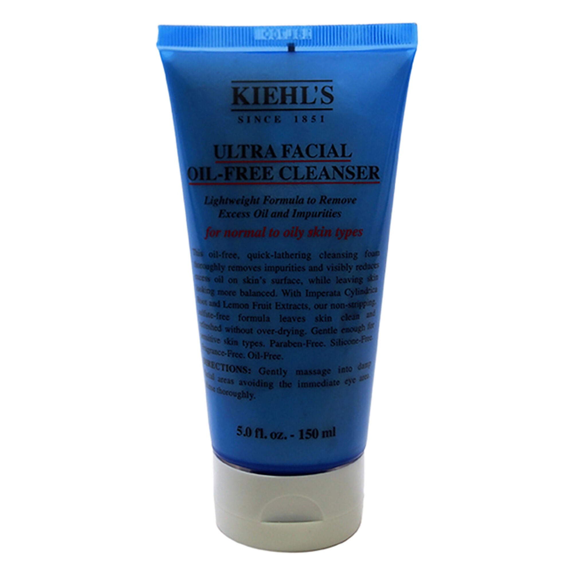 Ultra Facial Oil-Free Cleanser For Normal To Oily Skin Types by Kiehls for Unisex - 5 oz Cleanser, , alternate image number 1