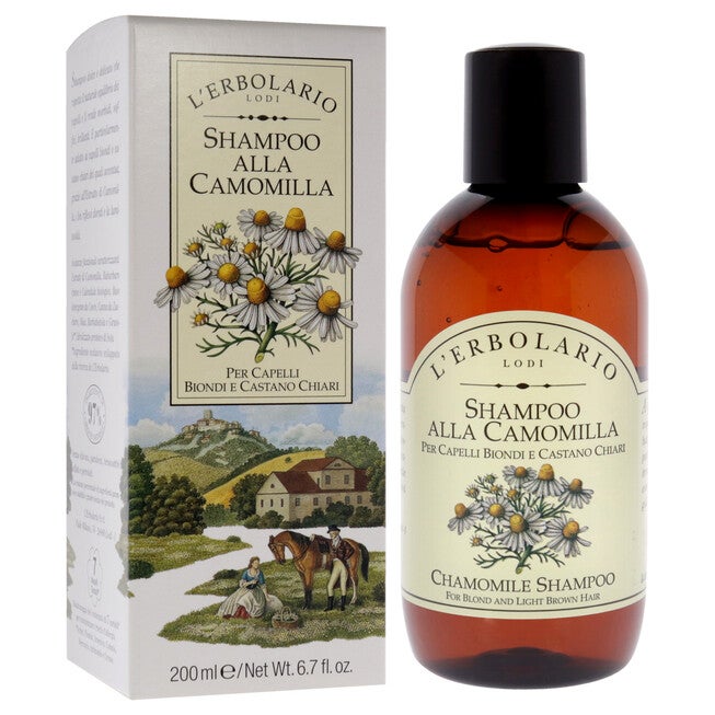 Blond and Light Brown Hair Shampoo - Chamomile by LErbolario for Unisex - 6.7 oz Shampoo, NA, alternate image number null