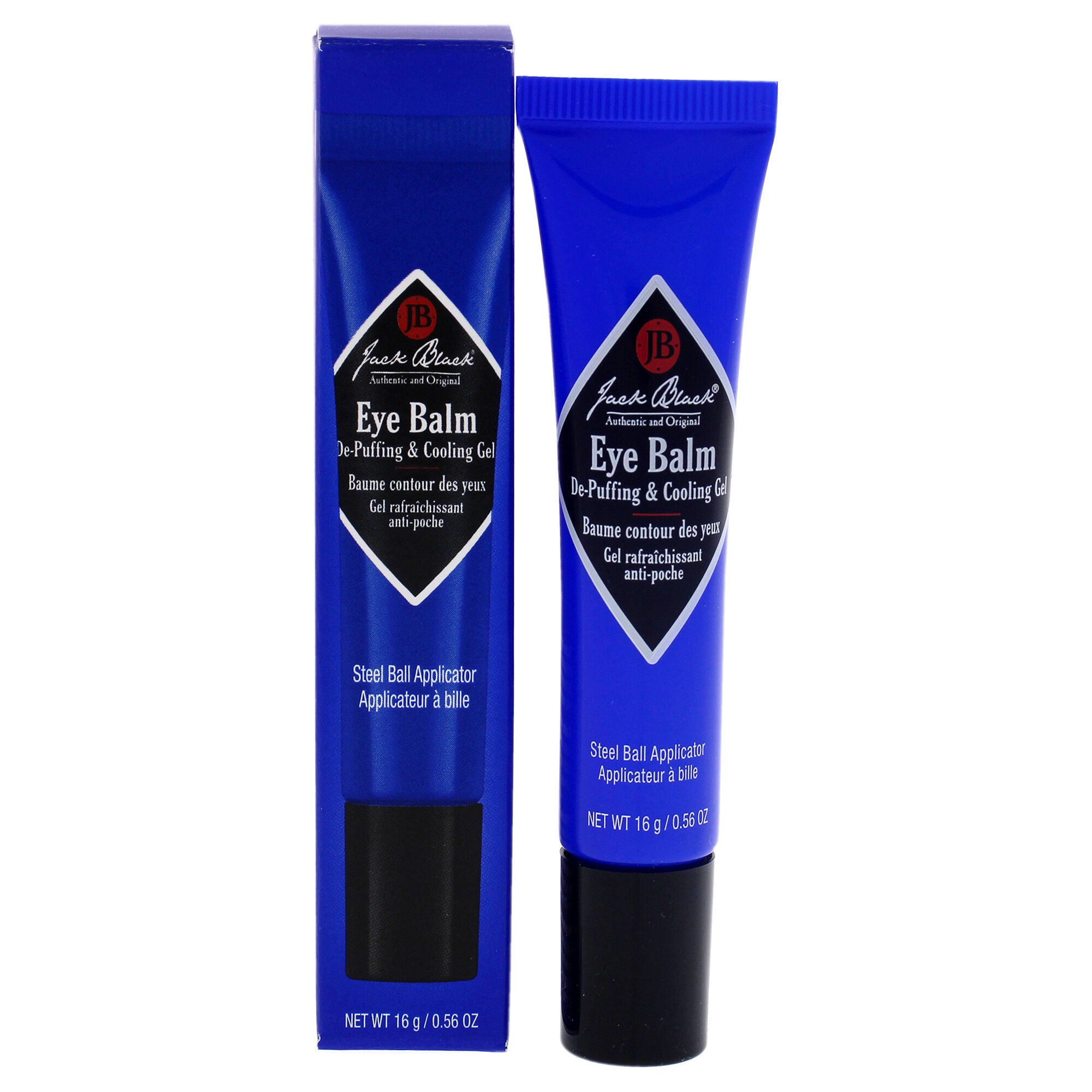 Eye Balm De-Puffing and Cooling Gel by Jack Black for Unisex - 0.56 oz Gel, , alternate image number 4