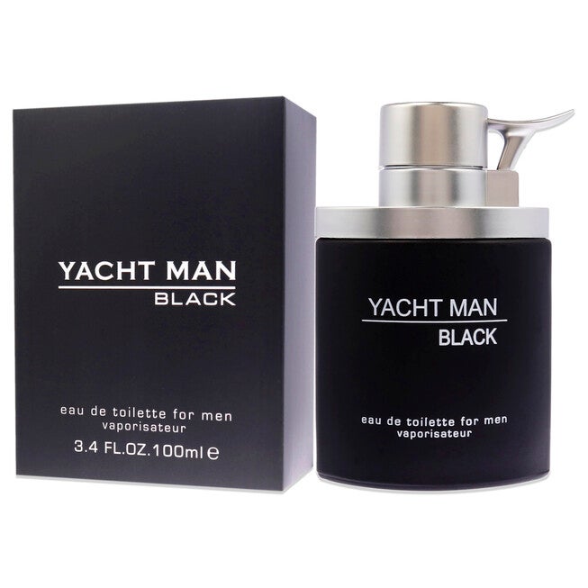 Yacht Man Black by Myrurgia for Men - 3.4 oz EDT Spray, , alternate image number 8