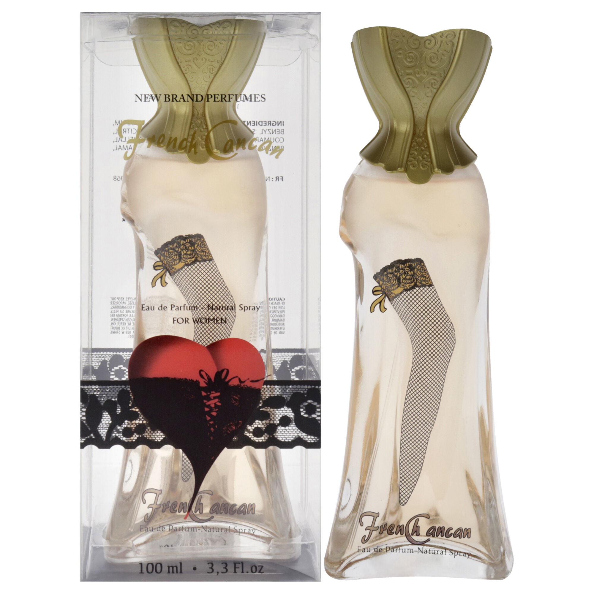 French Cancan by New Brand for Women - 3.3 oz EDP Spray, See Description, hi-res image number 0