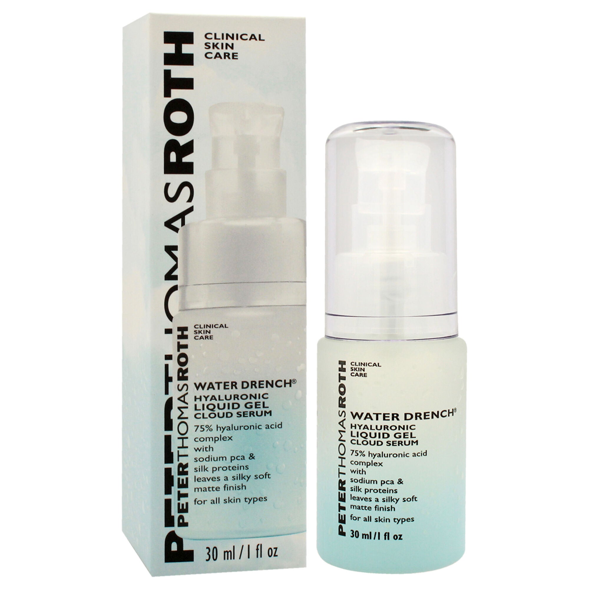 Water Drench Hyaluronic Cloud Serum by Peter Thomas Roth for Unisex - 1 oz Serum, See Description, alternate image number 1