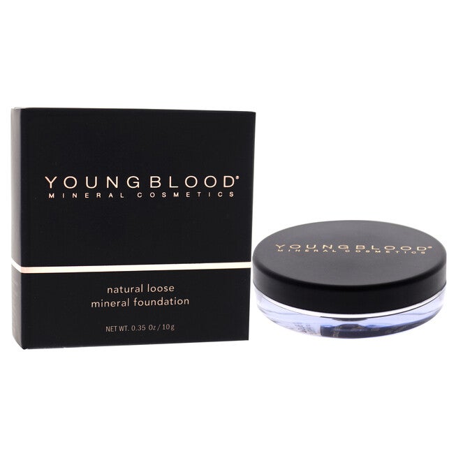 Natural Loose Mineral Foundation - Ivory by Youngblood for Women - 0.35 oz Foundation, See Description, alternate image number 1