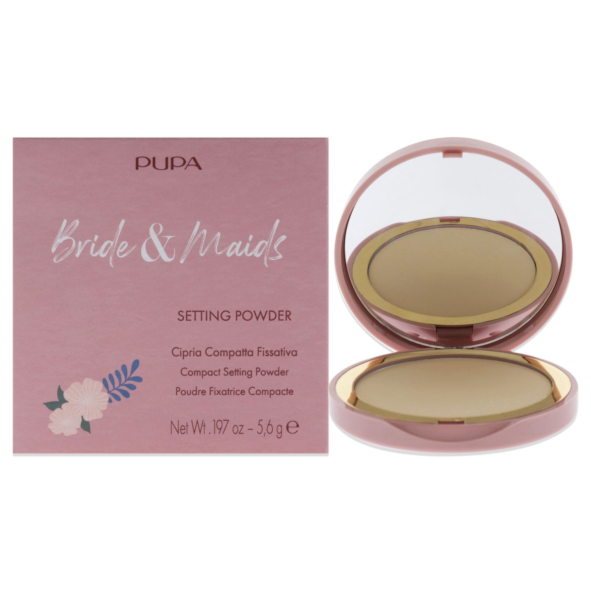 Bride and Maids Setting Powder - 001 Bride Veil by Pupa Milano for Women - 0.197 oz Powder, See Description, hi-res image number 0