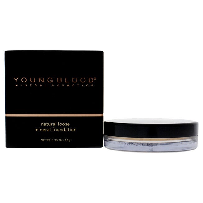Natural Loose Mineral Foundation - Warm Beige by Youngblood for Women - 0.35 oz Foundation, See Description, hi-res image number 0