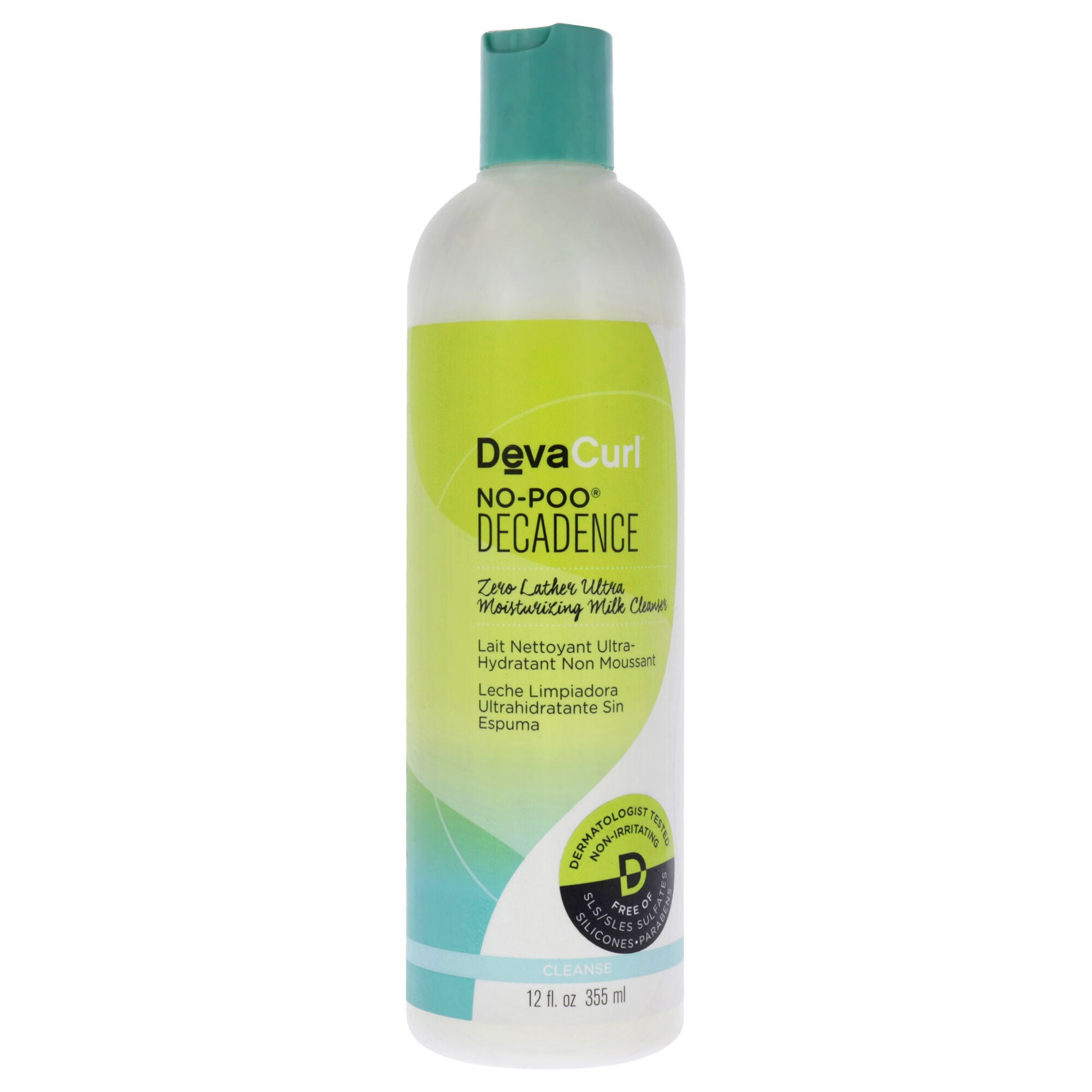 No-Poo Decadence Cleanser by DevaCurl for Unisex - 12 oz Cleanser, See Description, hi-res image number 0
