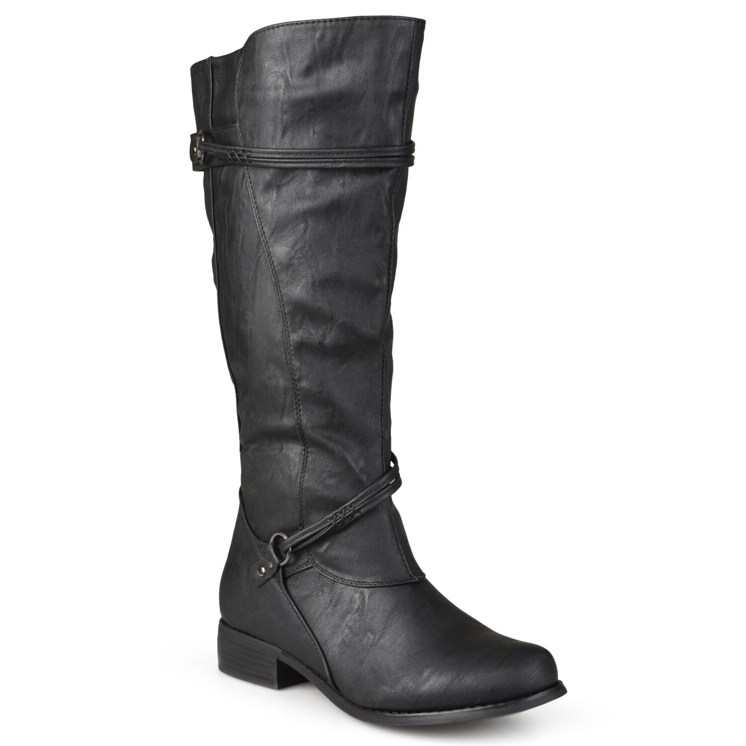 Women&#39;s Extra Wide Calf Harley Boot, Black, hi-res image number 0