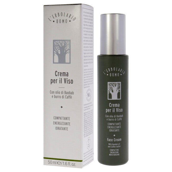 Oumo Face Cream y LErbolario for Men - 1.6 oz Cream, See Description, alternate image number 1