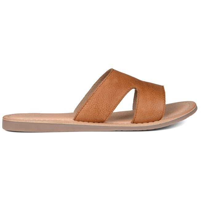 Journee SignatureWomen's Genuine Leather Walker Sandal, , alternate image number 5