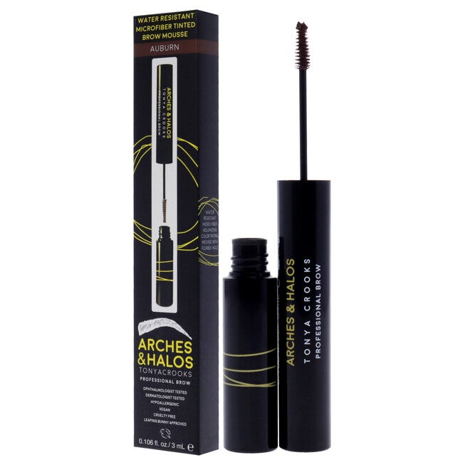 Microfiber Tinted Brow Mousse - Auburn by Arches and Halos for Women - 0.106 oz Mousse, , alternate image number 7