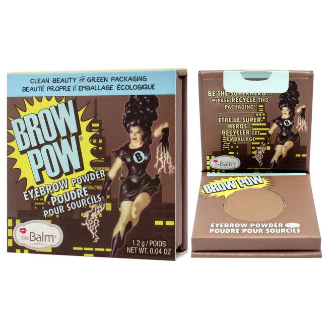 Brow Pow Eyebrow Powder - Blonde by the Balm for Women - 0.04 oz Eyebrow, See Description, alternate image number 3